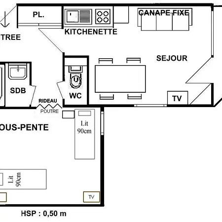 아파트 Cosy Aux Saisies, Proche Pistes Et Commerces, 4 Couchages, Balcon Sud-ouest - Fr-1-594-150 오틀루스